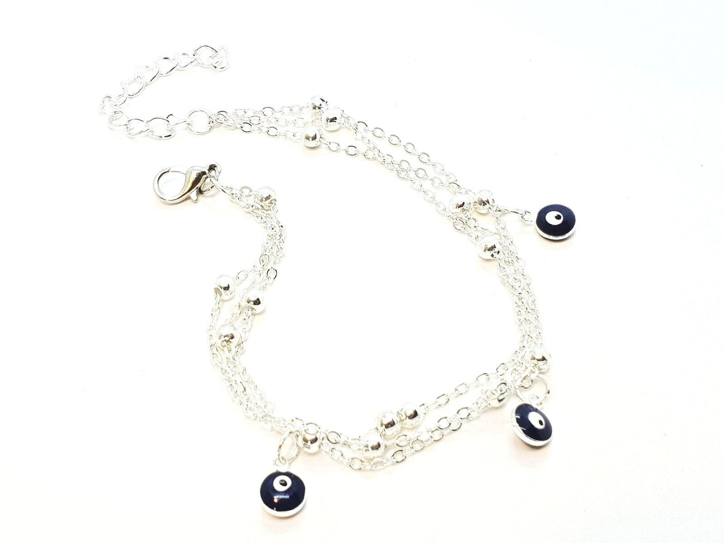 Hamsa Evil Eye Anklet