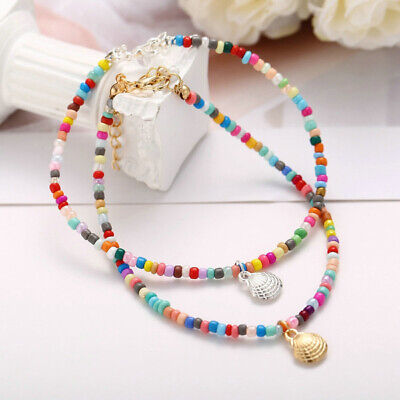 Shell Multicoloured Anklet